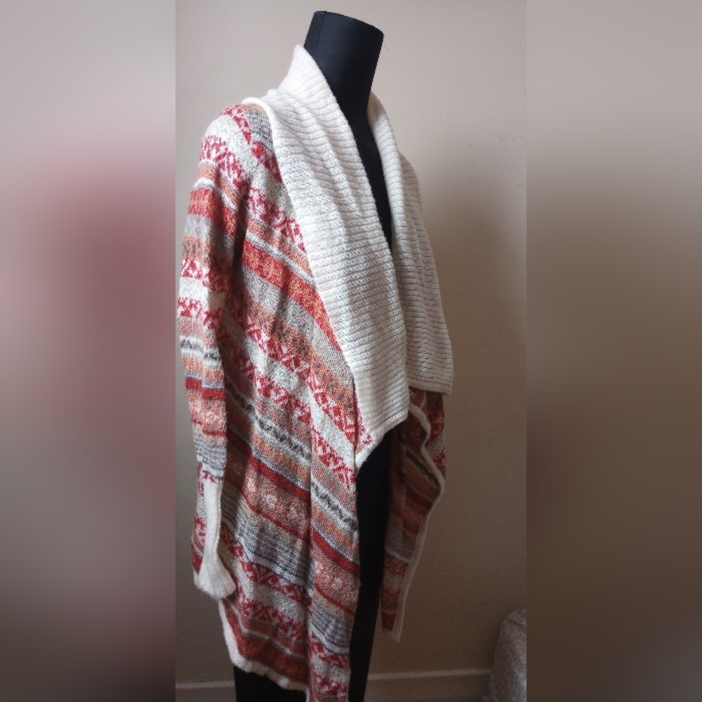 Small Open Front Knit Cardigan - Picture 3 of 8